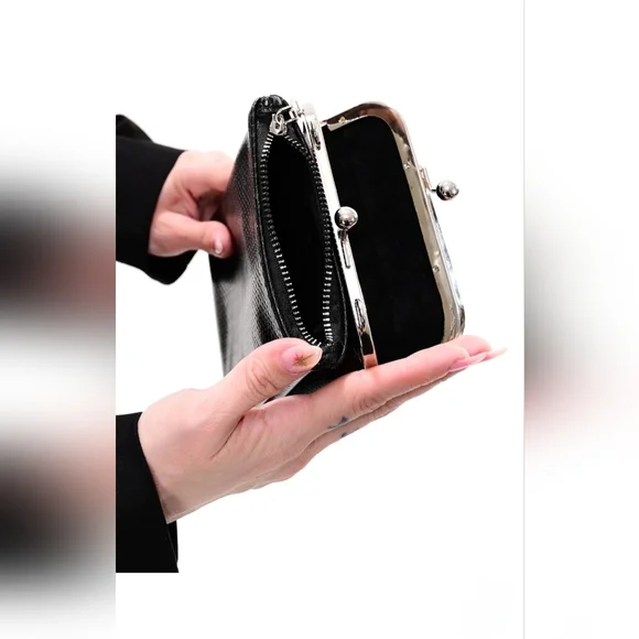 Foxblood Apple Leather Mini Crossbody Bag Purse - Picture 4 of 5